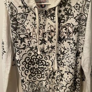 Rag wear usa San Diego California medium zip up sweatshirt